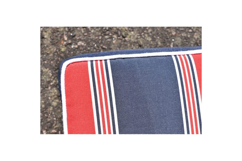 Soffdyna med ryggstöd Excellent Maxi Hög Rygg - Röd och Blå-randig - Utemöbler - Dynor - Positionsdynor