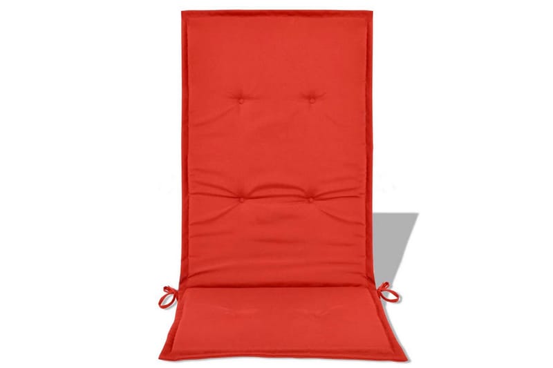 Stolsdynor för trädgården 4 st 120x50x3 cm röd - Röd - Utemöbler - Dynor - Soffdynor & bänkdynor utemöbler