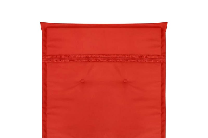 Stolsdynor för trädgården 4 st 120x50x3 cm röd - Röd - Utemöbler - Dynor - Soffdynor & bänkdynor utemöbler