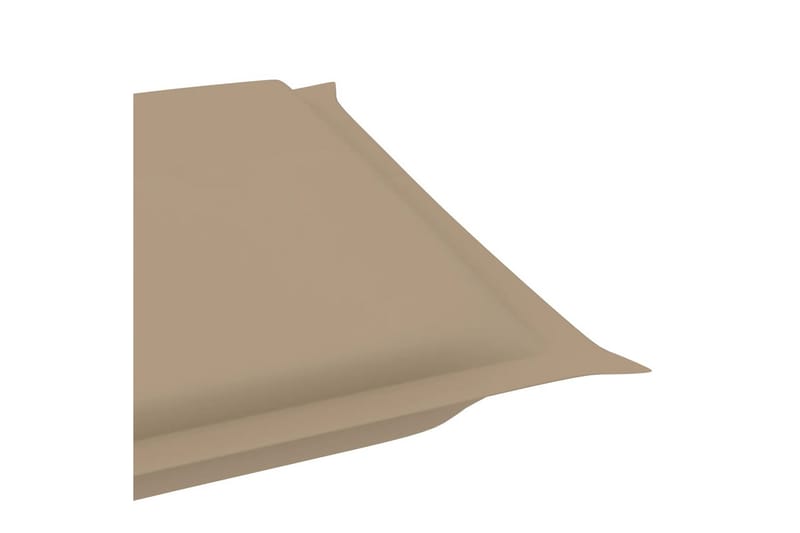 Solsängsdyna beige 186x58x3 cm - Beige - Utemöbler - Dynor - Dyna solsäng