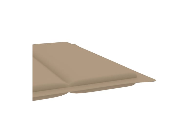 Solsängsdyna beige 186x58x3 cm - Beige - Utemöbler - Dynor - Dyna solsäng