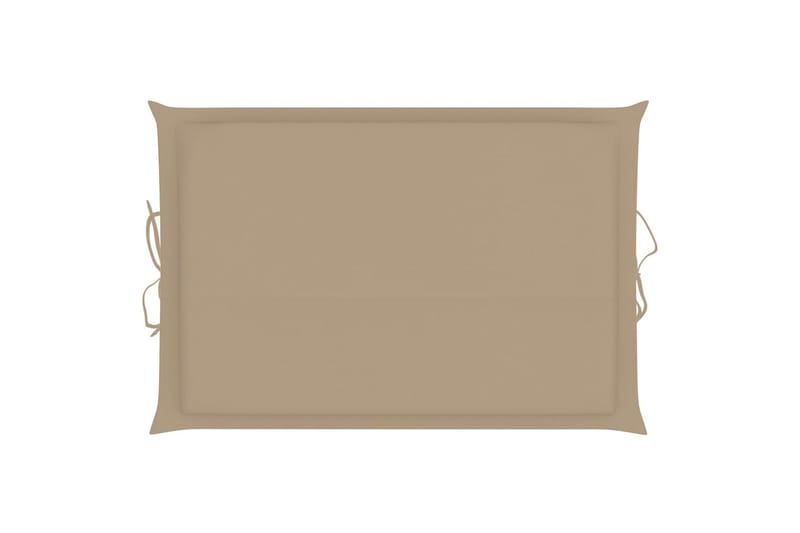 Solsängsdyna beige 186x58x3 cm - Beige - Utemöbler - Dynor - Dyna solsäng