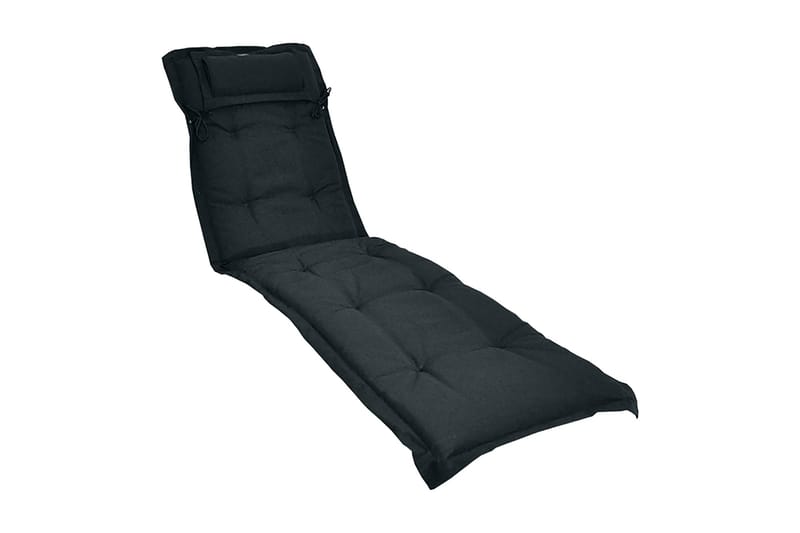 Canyon Solsängsdyna med nackkudde Fritab Black - Utemöbler - Dynor - Dyna solsäng