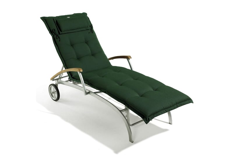 Canyon Solsängsdyna med nackkudde Fritab Grön - Utemöbler - Dynor - Dyna solsäng