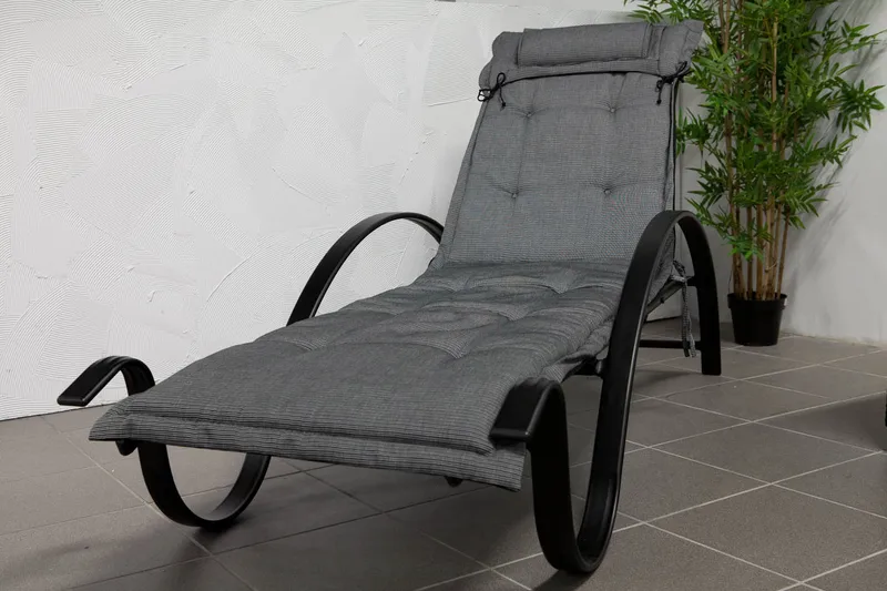 Canyon Solsängsdyna med nackkudde Fritab Grey - Utemöbler - Dynor - Dyna sols äng