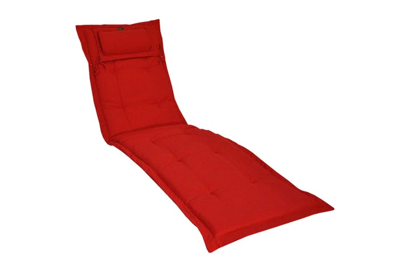 Canyon Solsängsdyna med nackkudde Fritab Tegelröd - Utemöbler - Dynor - Dyna solsäng