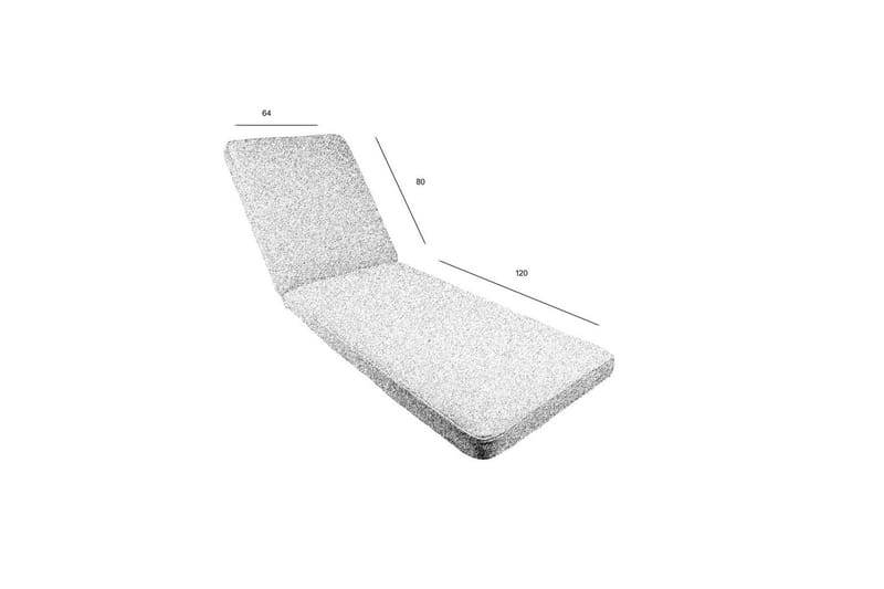 Solsängsdyna Fritab River - Beige Rustic - Utemöbler - Dynor - Dyna solsäng