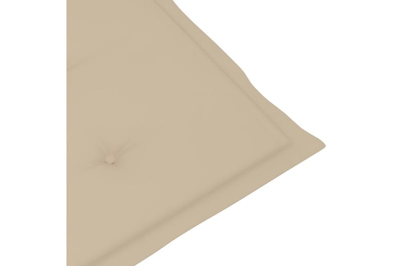 Solsängsdyna beige (75+105)x50x3 cm - Beige - Dyna solsäng