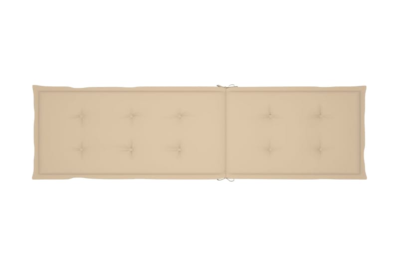 Solsängsdyna beige (75+105)x50x3 cm - Beige - Utemöbler - Dynor - Dyna solsäng