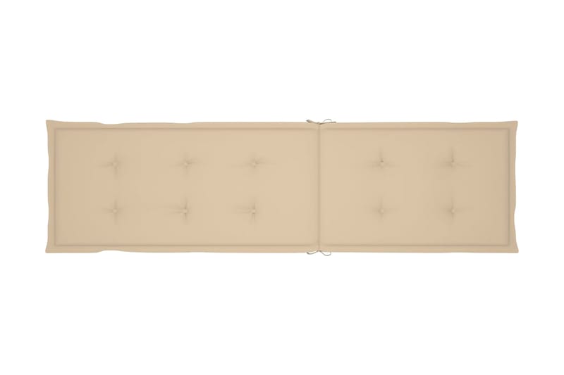 Solsängsdyna beige (75+105)x50x3 cm - Beige - Dyna solsäng