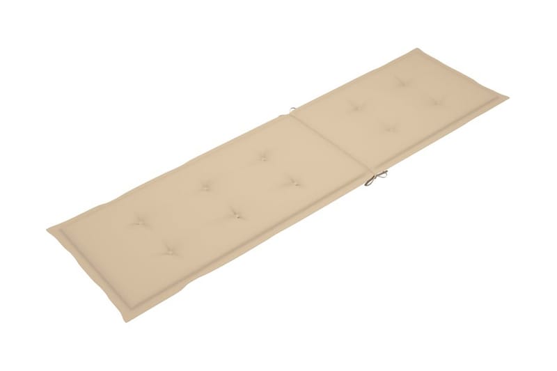 Solsängsdyna beige (75+105)x50x3 cm - Beige - Dyna solsäng