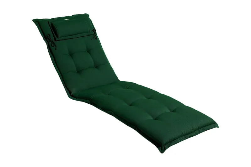 Solsängsdyna Fritab Canyon Solsängsdyna med nackkudde Grön - Utemöbler - Dynor - Dyna solsäng