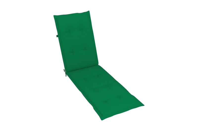 Solsängsdyna grön (75+105)x50x3 cm - Grön - Utemöbler - Dynor - Dyna solsäng