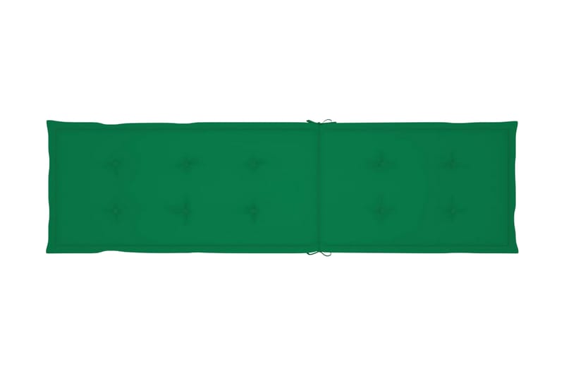 Solsängsdyna grön (75+105)x50x3 cm - Grön - Utemöbler - Dynor - Dyna solsäng