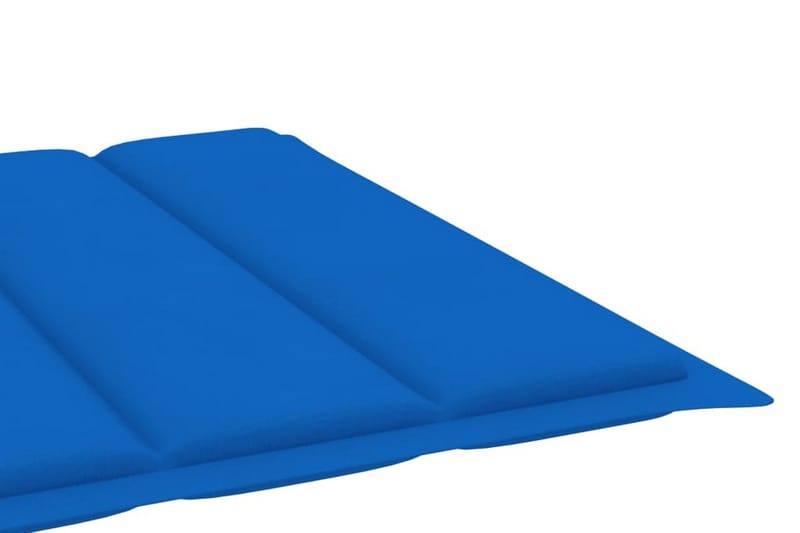 Solsängsdyna kungsblå 200x70x3 cm tyg - Blå - Utemöbler - Dynor - Dyna solsäng