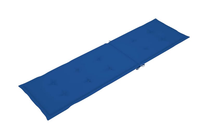 Solsängsdyna kungsblå (75+105)x50x3 cm - Blå - Utemöbler - Dynor - Dyna solsäng