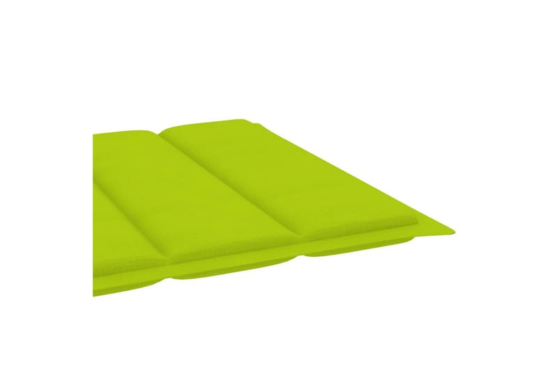 Solsängsdyna ljusgrön 200x50x3 cm tyg - Grön - Utemöbler - Dynor - Dyna solsäng