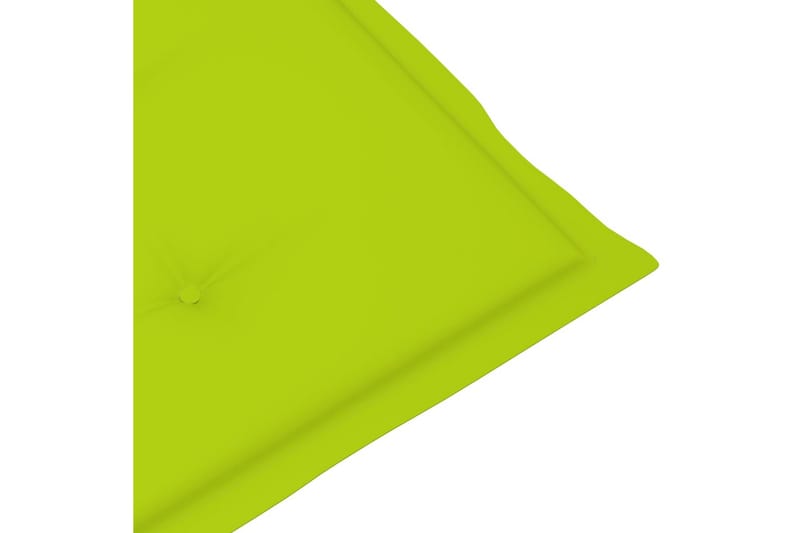 Solsängsdyna ljusgrön (75+105)x50x3 cm - Grön - Dyna solsäng