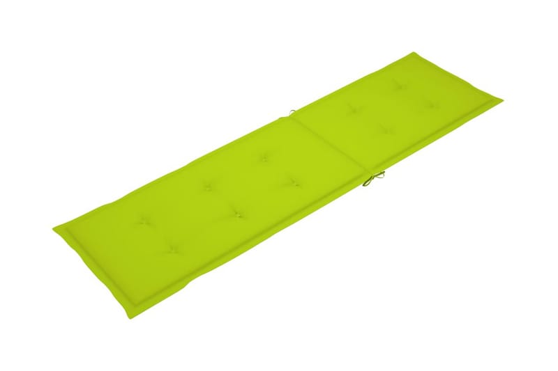 Solsängsdyna ljusgrön (75+105)x50x3 cm - Grön - Utemöbler - Dynor - Dyna solsäng