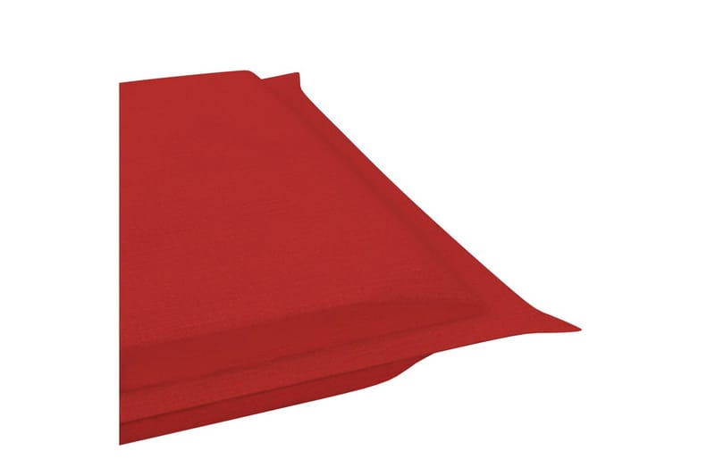 Solsängsdyna röd 186x58x3 cm - Röd - Utemöbler - Dynor - Dyna solsäng