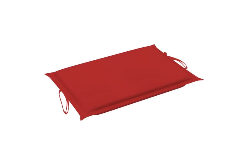 Solsängsdyna röd 186x58x3 cm - Röd - Utemöbler - Dynor - Dyna solsäng