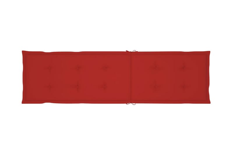 Solsängsdyna röd (75+105)x50x3 cm - Röd - Utemöbler - Dynor - Dyna solsäng