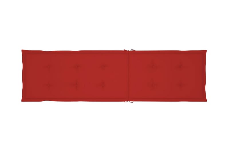Solsängsdyna röd (75+105)x50x3 cm - Röd - Dyna solsäng