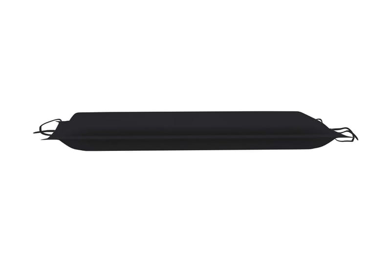 Solsängsdyna svart 186x58x3 cm - Svart - Utemöbler - Dynor - Dyna solsäng