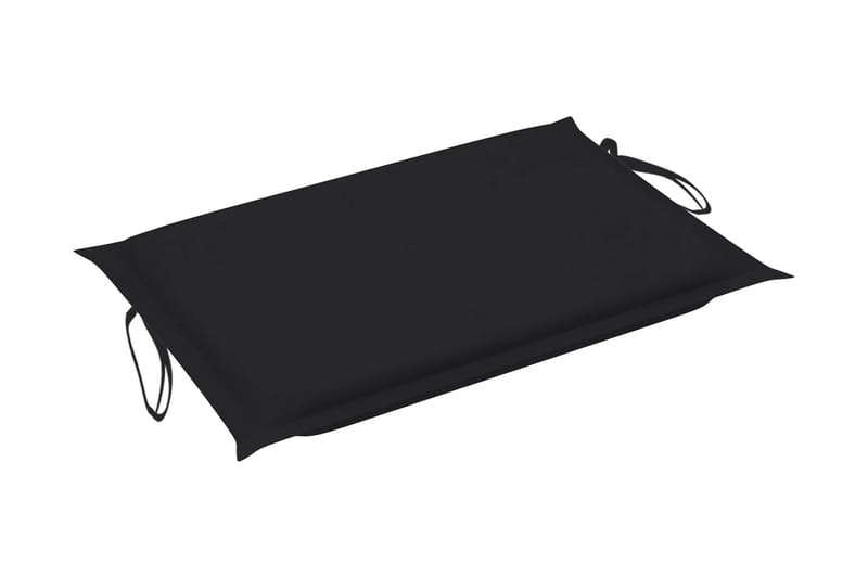 Solsängsdyna svart 186x58x3 cm - Svart - Utemöbler - Dynor - Dyna solsäng