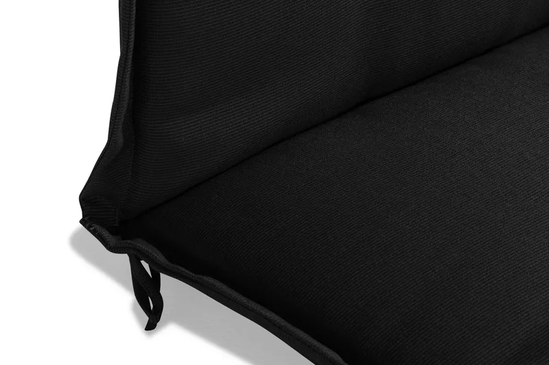 Solsängsdyna - Svart - Utemöbler - Dynor - Dyna solsäng