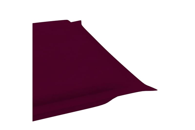 Solsängsdyna vinröd 186x58x3 cm - Röd - Utemöbler - Dynor - Dyna solsäng