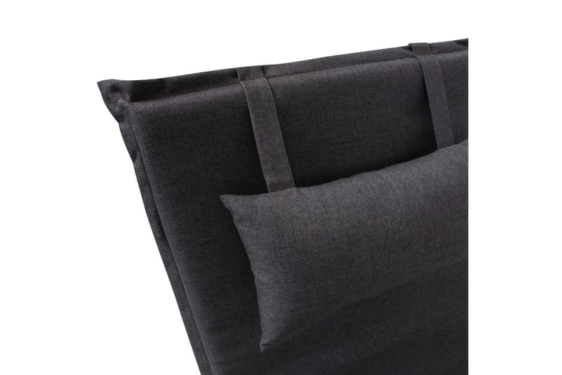 Solstolsdyna Wicker Mörkgrå - Mörkgrå - Utemöbler - Dynor - Dyna solsäng