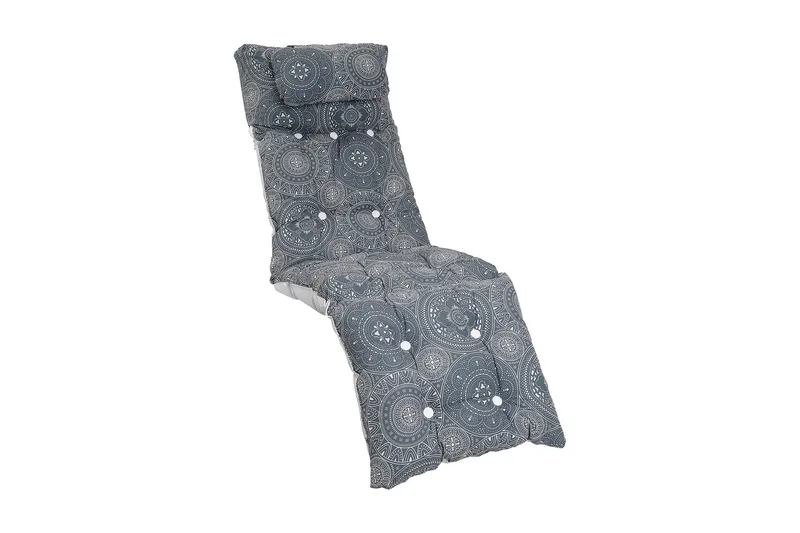 Badenbaden flockdyna - Blå - Utemöbler - Dynor - Solstolsdyna - Baden Baden dyna