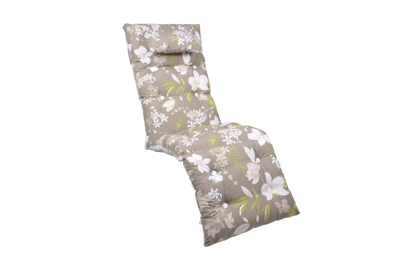 Flockstoppad Baden baden-dyna 50 Beige - FRITAB - Utemöbler - Dynor - Solstolsdyna - Baden Baden dyna