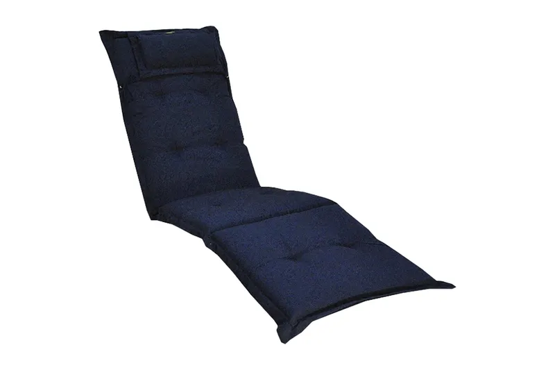 Däckstolsdyna Canyon med nackkudde Fritab blue - Utemöbler - Dynor - Solstolsdyna - Dyna däckstol