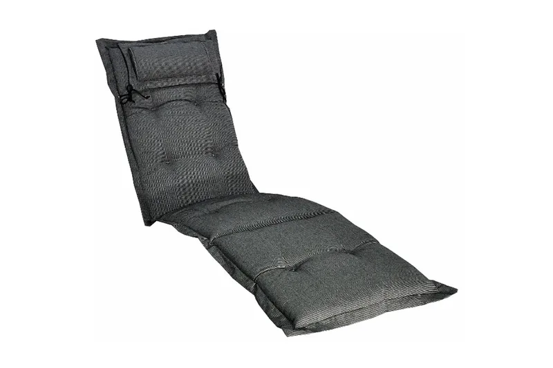 Däckstolsdyna Canyon med nackkudde Fritab Granite - Utemöbler - Dynor - Solstolsdyna - Dyna däckstol