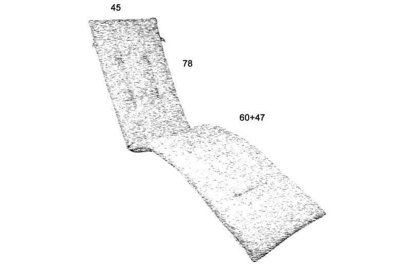 Dyna Fritab till Däckstol - Taupe - Utemöbler - Dynor - Solstolsdyna - Dyna däckstol