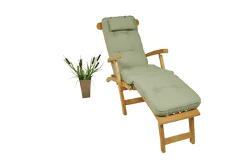 Standard Däckstolsdyna 50 cm - Grön - Utemöbler - Dynor - Solstolsdyna - Dyna däckstol