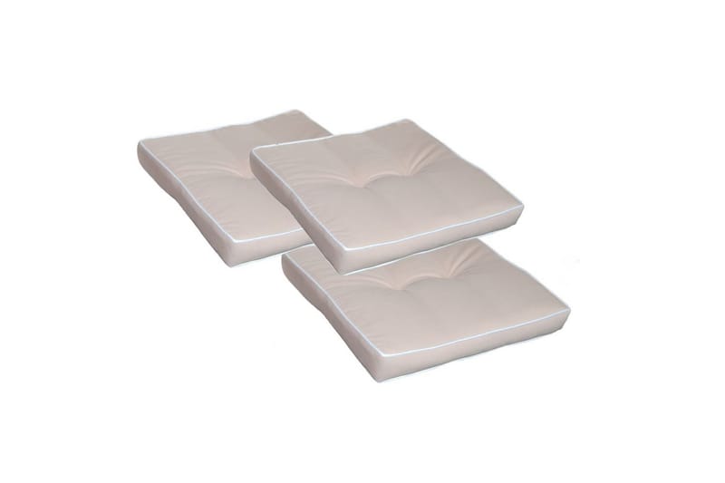 Stolskudde Excellent 3-pack Beige - Beige - Utemöbler - Dynor - Sittdynor & ryggdynor utemöbler