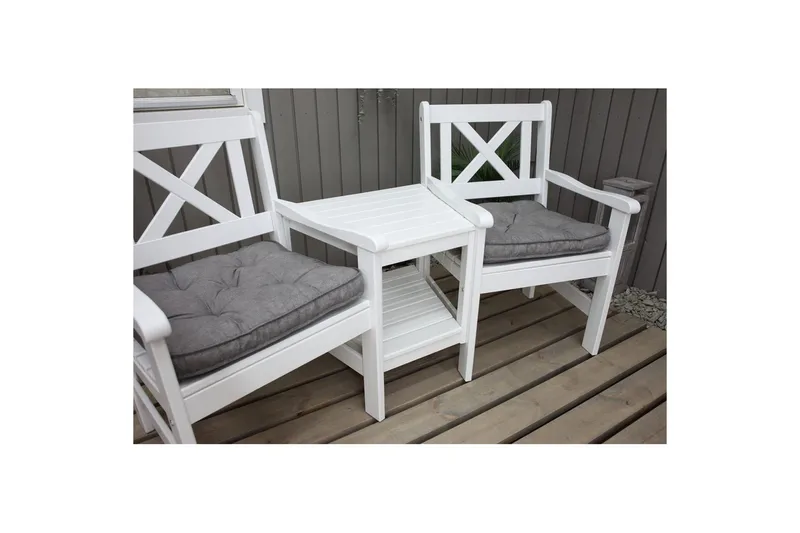 Stolskudde Malmö, grå - Utemöbler - Dynor - Sittdynor & ryggdynor utemöbler