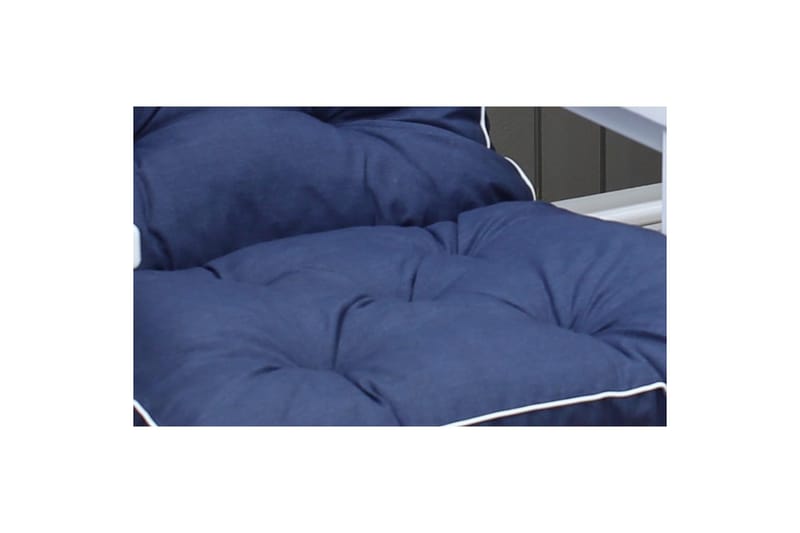 Stolskudde med ryggstöd Malmö Maxi Hög Rygg Blå - Blå - Utemöbler - Dynor - Övriga dynor