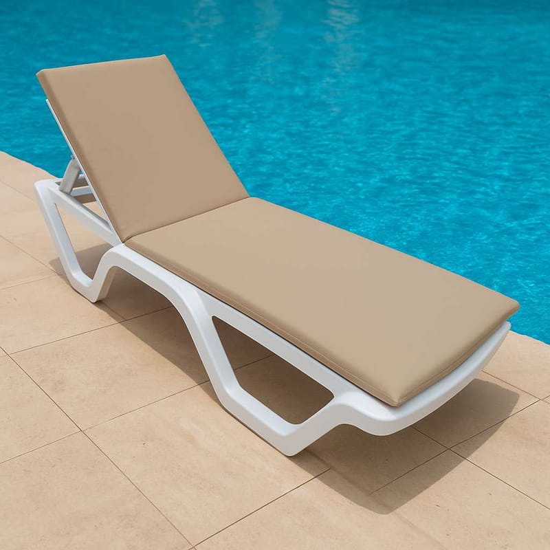 Travos Solstolskudde - Beige - Utemöbler - Dynor - Dyna solsäng