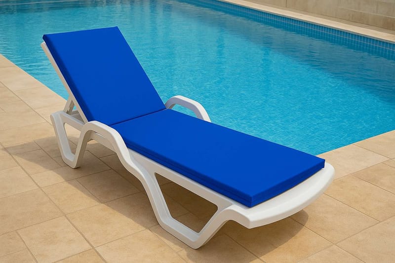 Travos Solstolskudde - Blå - Utemöbler - Dynor - Dyna solsäng