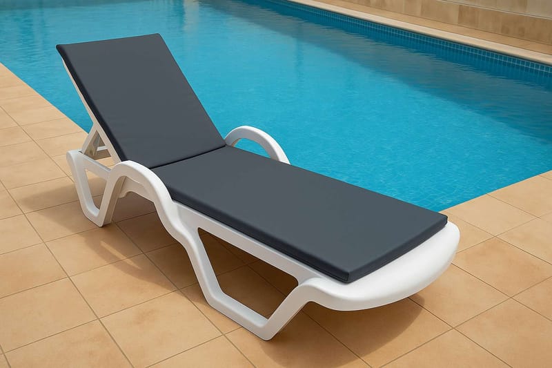 Travos Solstolskudde - Grå - Utemöbler - Dynor - Dyna solsäng