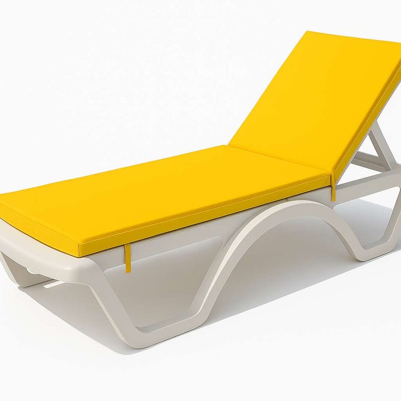 Travos Solstolskudde - Gul - Utemöbler - Dynor - Dyna solsäng