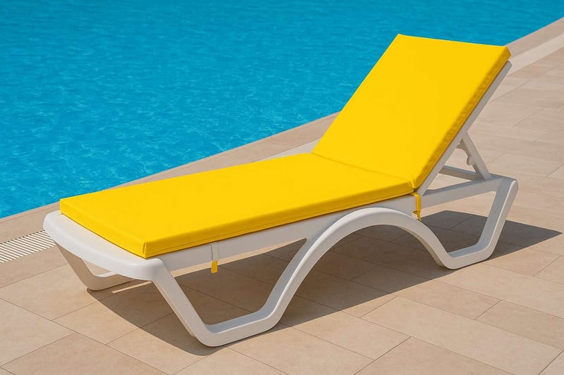 Travos Solstolskudde - Gul - Utemöbler - Dynor - Dyna solsäng