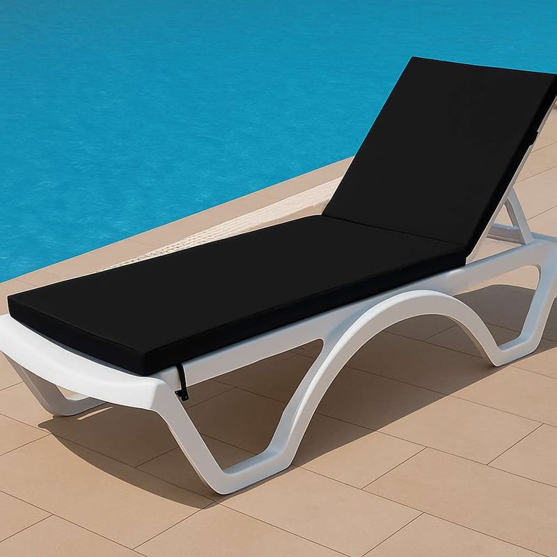 Travos Solstolskudde - Svart - Utemöbler - Dynor - Dyna solsäng