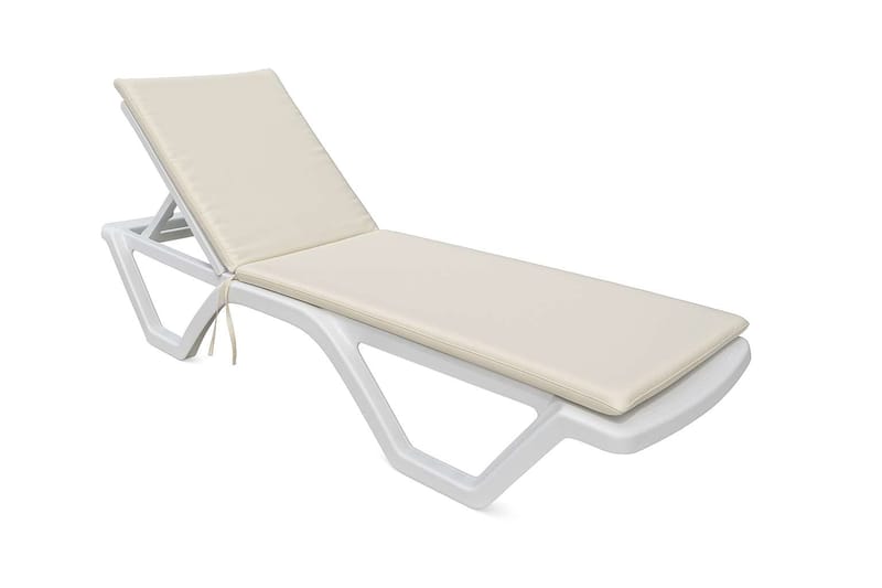 Travos Solstolskudde - Vit - Utemöbler - Dynor - Dyna solsäng