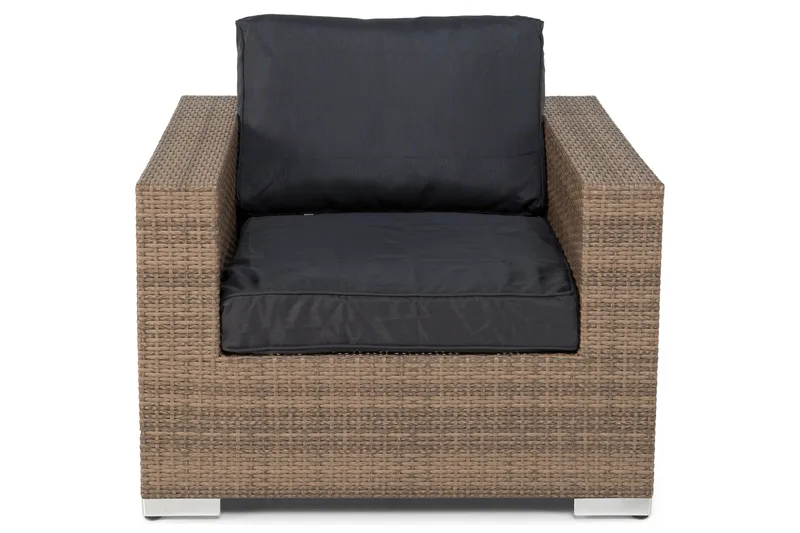 Bahamas Dynfodral till Loungefåtölj - Grå - Utemöbler - Dynor - Dynöverdrag & utomhusklädsel