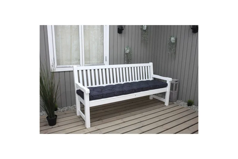 Utomhussoffdyna Brooklyn 190 cm Svart - Svart - Utemöbler - Dynor - Soffdynor & bänkdynor utemöbler